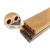 Lugang core card outdoor co-extruded plastic wood flooring villa garden courtyard ecological wood wood plastic flooring