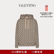 (Deposit) (Interest-free for 12 installments) Mens V Logo Printed Cotton Sweatshirt