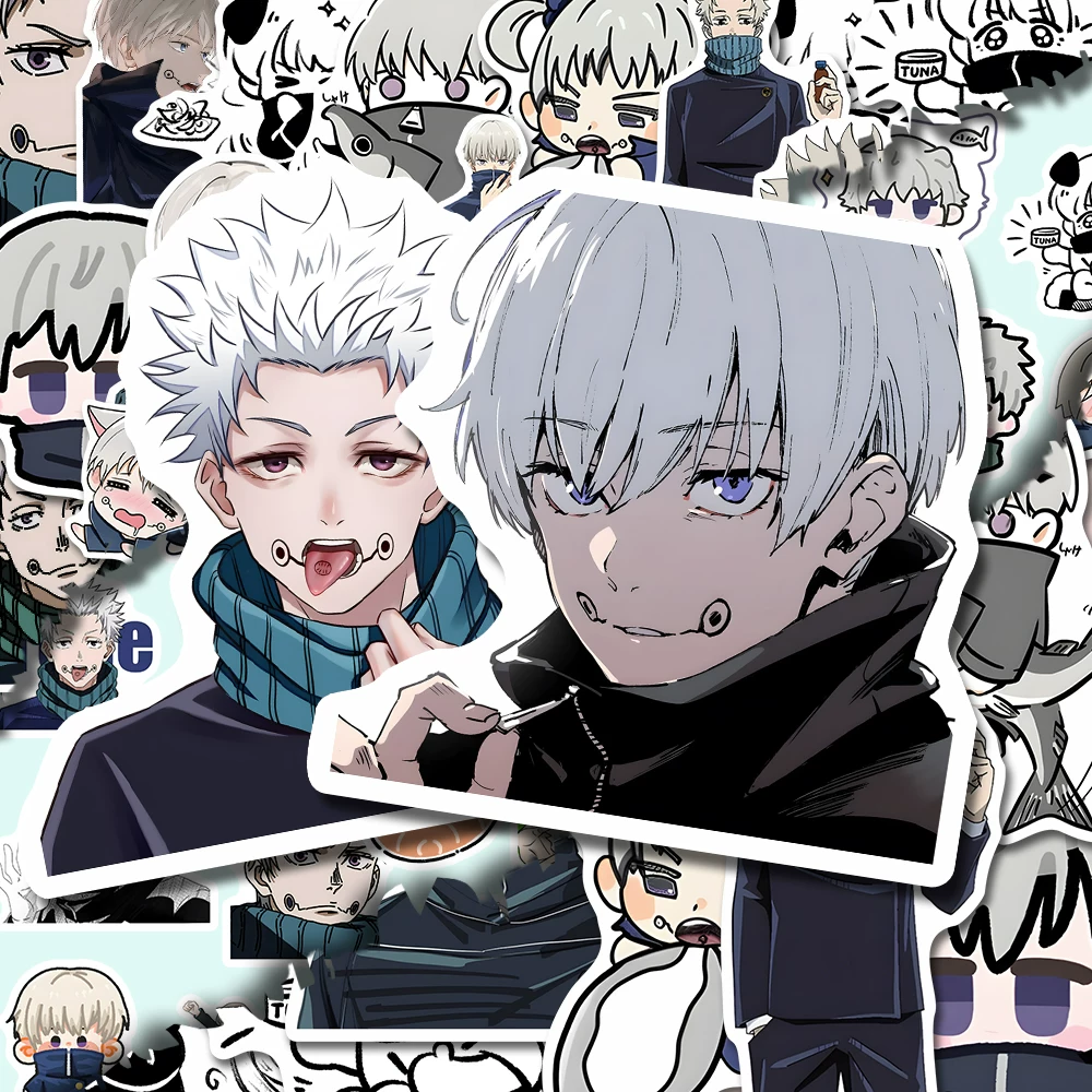 Наклейка, Jujutsu Kaisen, самоклеящийся для телефона, ноутбука, коробка хранения