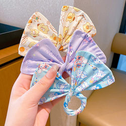 Children's Cartoon Sanrio Twist Hairpin Lazy Artifact Hair Accessories Girls Bow Ball Head Knot Hairpin