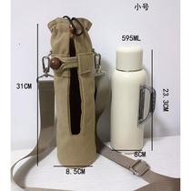 Heirloom pot fan set for your crossbody pot side opening outdoor resistant cloth protective cover VCU bag strap thickened canvas customization