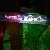 New material transparent plastic packaging rope large roll straw cake tear film tie glass fiber binding tape ultra-fine and thick