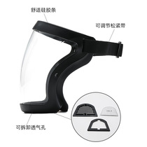 HD transparent goggles anti-oil fume welding special mask HD full-face anti-fog anti-dust grinding hood