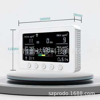 Multifunctional gas detector carbon dioxide monocarbon oxide alarm powder pt02-plu dust coating odor temperature