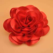 Oversized flower hair accessories catwalk stage performance hairpins and side clip accessories exaggerated studio photography head accessories