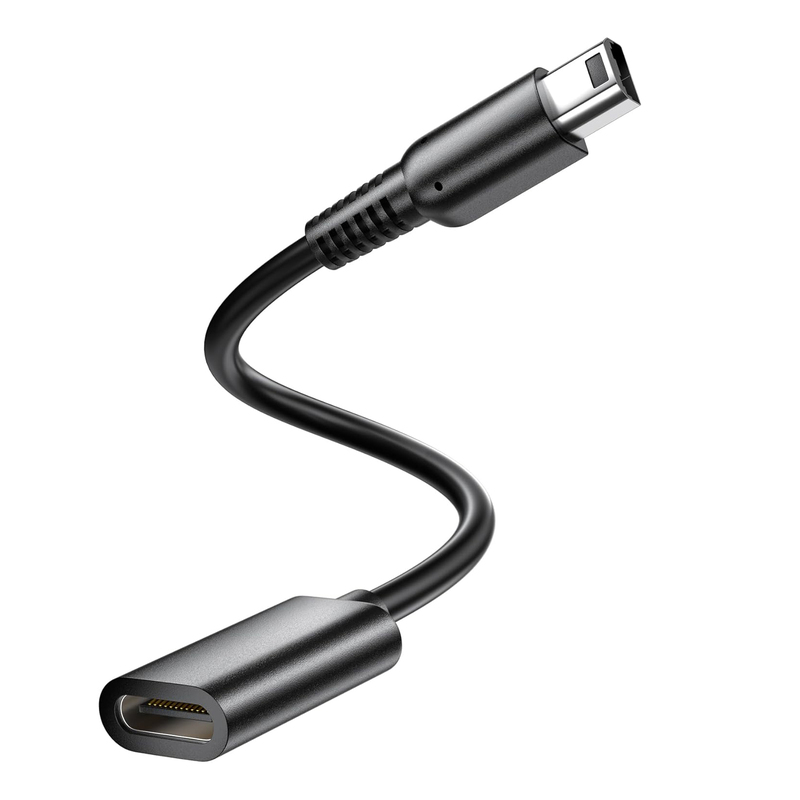 Type-C to Ndsi 3Ds 2Ds Xl/Ll New 3Dsxl/3Dsll Ndsl Charging Cable Conversion Cable Type-C to Ndsi 3Ds 2Ds Xl/Ll New 3Dsxl/3Dsll Ndsl Charging Cable Conversion Cable
