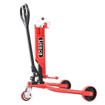 Shanghai Liebo oil drum truck handling manual hydraulic cart 350 kg 200 liter iron barrel plastic barrel loading and unloading forklift
