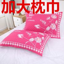 Pure cotton pillow towel sweat-absorbent pair of high-end thickened cotton household old-fashioned old Shanghai pillow towel 2022 new style