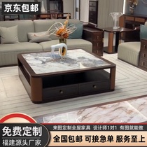 Free customization of new Chinese style creative classical ebony wood sofa coffee table I TV cabinet combination furniture living room reception