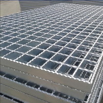 Thickened hot-dip galvanized steel grating drain ditch cover water grate car wash room platform stair step steel grating