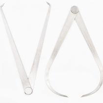 Measuring the outer diameter of a cylinder or the length of an object. Highly hard strong tensile wear-resistant and non-slip. Inner caliper and outer caliper.