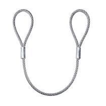 Galvanized oil-free stainless steel wire rope rigging aluminum alloy steel pressed steel rope rope lifting rigging