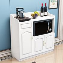 8BWI microwave cabinet simple modern oven cabinet sideboard restaurant storage cabinet tea cabinet living room storage bowl kitchen