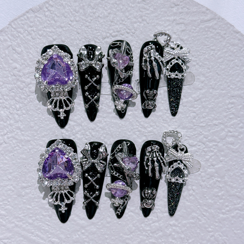 〖Tokyo〗 Mass-Produced Nail Art Y2K Trendy Detachable Reusable Nail Stickers 〖Tokyo〗 Mass-Produced Nail Art Y2K Trendy Detachable Reusable Nail Stickers