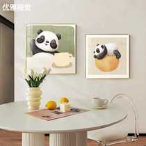 Bedroom bedside painting warm childrens main bedroom background wall hanging painting cartoon decorative painting simple living room restaurant mural