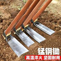 New manganese steel hoe agricultural household bamboo shoot hoe loose soil hoe tool small hoe tool gardening special species