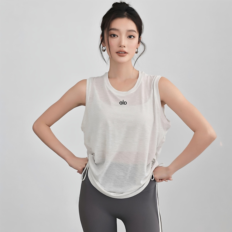 Outlet Clearance Loose Yoga Clothes for Women, Sports Short-Sleeved Sleeveless Tops, Thin Running Quick-Drying Training Fitness Vests Outlet Clearance Loose Yoga Clothes for Women, Sports Short-Sleeved Sleeveless Tops, Thin Running Quick-Drying Training Fitness Vests