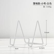 Iron frame cd record record vinyl display storage suitable for placing vinyl on bookshelf display rack table