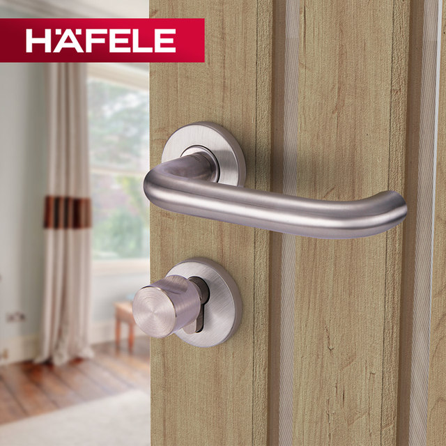 German Imported Stainless Steel Lock for Bedroom, Interior Fireproof Lock, Wooden Door Mechanical Door Lock