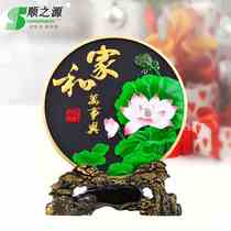 Handicraft ornaments activated carbon carvings home decorations insurance business meetings high-end gifts wine cabinets living room ornaments