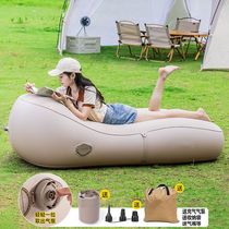 Automatic inflatable sofa single lunch break mattress outdoor leisure portable camping tent home dormitory thickened and reclining