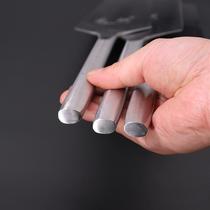 Stainless steel thin masonry knife masonry brick knife manual tile knife construction brick chopping knife double-sided wall masonry knife Longshui origin