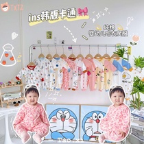Baby onesies pure cotton newborn clothes spring and autumn baby autumn clothes early autumn pajamas romper clothes