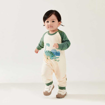 Wellberu baby clothes spring jumpsuit pullover newborn baby baby bag fart clothes infant and toddler rompers