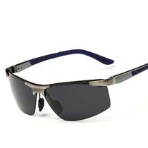 New aluminum magnesium polarized sunglasses mens sunglasses drivers driving glasses glasses 6033