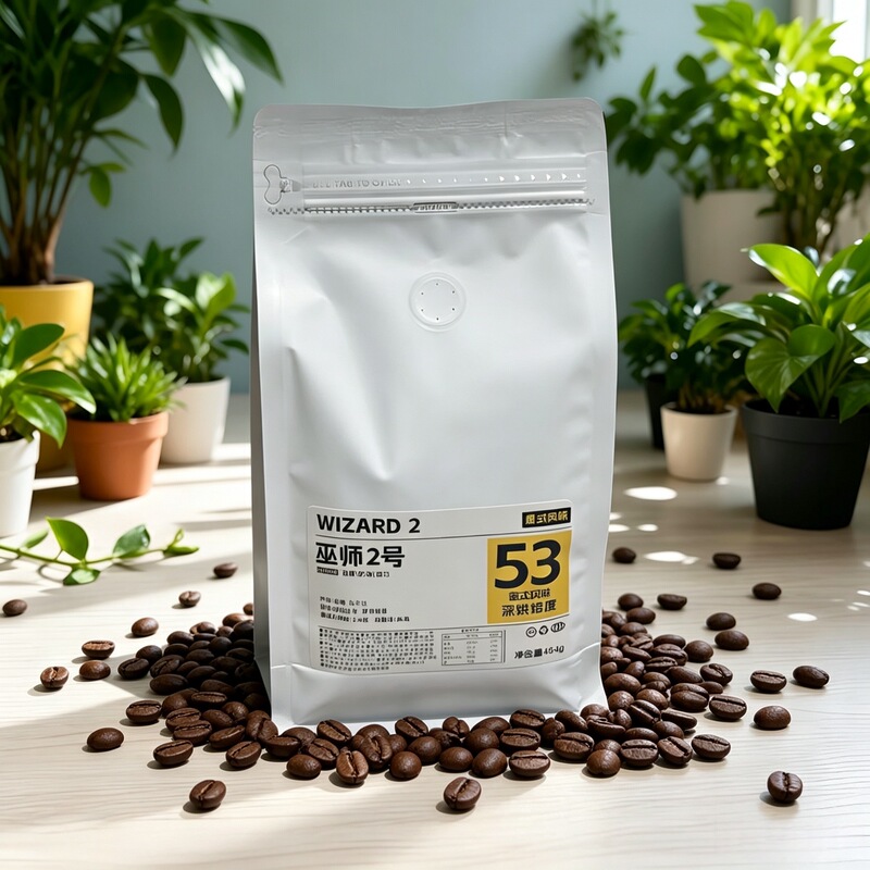 Y Coffee Wizard No. 2 (Quality Upgrade) Blended Coffee Beans, Direct from the Manufacturer, Rich in Oils, Can Be Ground into Powder Y Coffee Wizard No. 2 (Quality Upgrade) Blended Coffee Beans, Direct from the Manufacturer, Rich in Oils, Can Be Ground into Powder