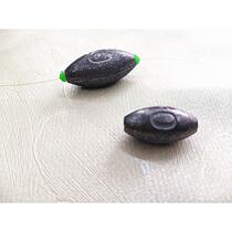 Foam teasing fishing opening Japanese-style live sinker bite lead through the heart fast fishing raft rod raft fishing special lead sinker fishing gear accessories