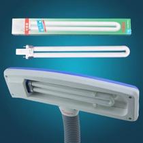 11w desk lamp tube 2-pin eye protection study lamp U-shaped 7w9w15w two-pin bedside bath heater lighting fluorescent bubble tile