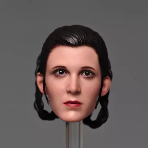 In Stock 1/6 Star Wars 5 - Princess Leia Female Soldier Head Sculpt Compatible with Mcfarlane Bodies