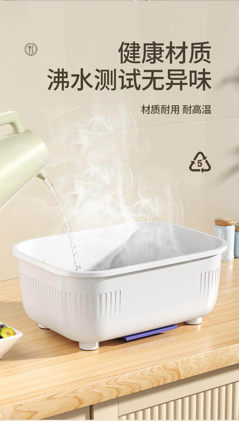 Сушилка 碗筷收纳盒带盖沥水碗盘架碗架碗碟碗柜放碗收纳箱厨房家用收纳架