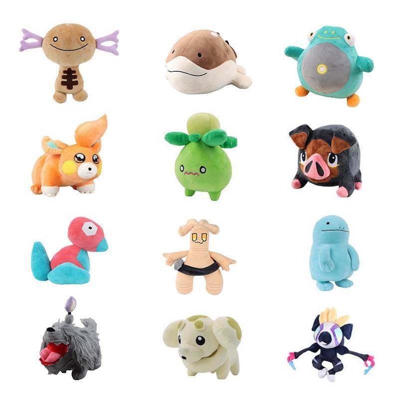 跨境新品Paldean Wooper plush宝可梦毛绒玩具乌波帕底亚公仔玩偶推荐:独特设计+超萌造型,全网种草热评不断!-智能公仔-淘宝好物网