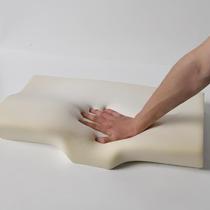 Pillow pressure zoned high density hydrophilic cotton traction pillow factory recommended in summer with wavy shape for cooling