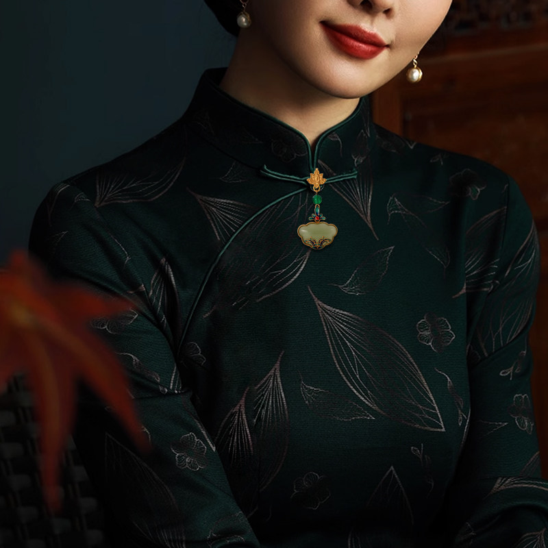 复古美学,优雅绽放 🌸中国风旗袍压襟挂件-压襟挂件-淘宝好物网