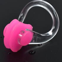 Professional swimming nose clip separate earplug set equipment supplies soft silicone anti-falling anti-slip diving special anti-choking water