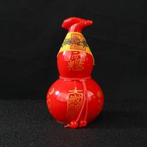 Yixing 2024 Tai Sui Bao Gourd Tips Ceramic Five-Way God of Wealth Gourd Ornaments Feng Shui Home Gifts