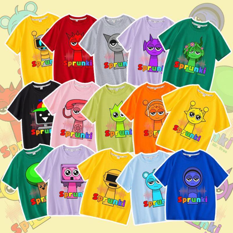 Rhythm Box Children's Short-Sleeved Clothes 2026 Summer New Pure Cotton Tops Loose Casual Boys and Girls Clothes Trendy Rhythm Box Children's Short-Sleeved Clothes 2026 Summer New Pure Cotton Tops Loose Casual Boys and Girls Clothes Trendy