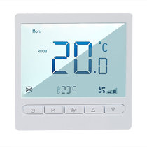 New wide screen LCD thermostat air conditioning and water heating two-in-one dual-line air energy temperature controller instrument