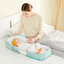 New style sleeping basket baby carrier portable car seat belt portable out-and-out basket baby discharged from hospital bed in bed lying flat