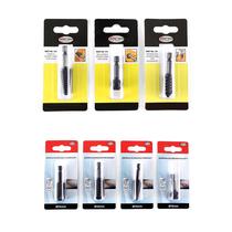 Hexagonal handle woodworking rotary file special-shaped file root carving tea tray carving set electric grinding head 6 35mm handle