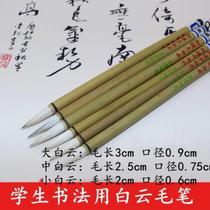 Pai brush Xiaobaiyun industrial brush cotton swab training class absorbent cotton paint makeup brush gold pen plastic pole pure bamboo