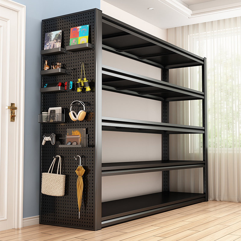 Household Steel Shelves with Strong Load-Bearing Capacity, Multi-Layer Floor-Standing Storage Racks, Angle Steel Storage Racks, Miscellaneous Iron Shelves Household Steel Shelves with Strong Load-Bearing Capacity, Multi-Layer Floor-Standing Storage Racks, Angle Steel Storage Racks, Miscellaneous Iron Shelves
