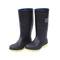 Anti-smash rain boots mens high-top water shoes waterproof anti-slip long rubber shoes overshoes construction site fishing water boots tendon soles