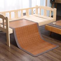 Straight bamboo mat student carbonized double-sided mat 1 8 double seats dormitory single mat 90 rattan mats