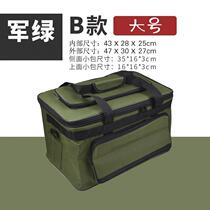 Art tarpaulin bag tool box sail folding gouache paint art canvas box painting bag back portable makeup storage box