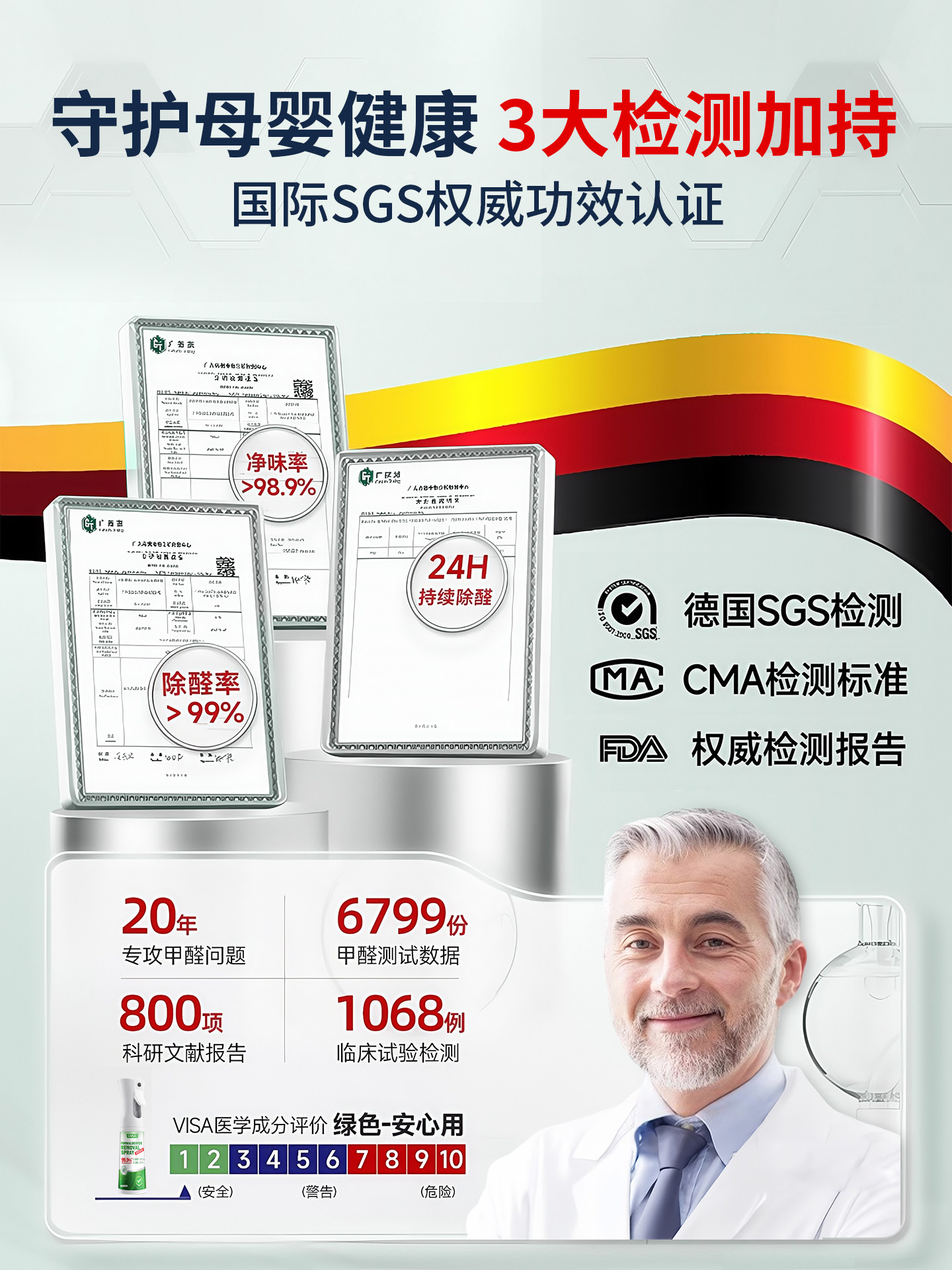 Formaldehyde Removal Spray Magic Tool for New Homes, Urgent Move-In, Removal Agent for New Cars, Household Photocatalyst Active Manganese Formaldehyde Removal Tablets