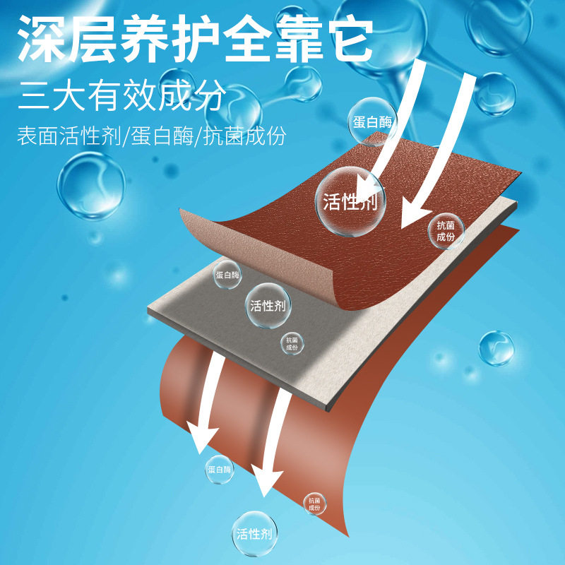 Leather Sofa Cleaner, Stain Removal and Maintenance, Leather Cleaner, Wipe Leather Chairs, No-Wash Leather Care and Cleaning Special